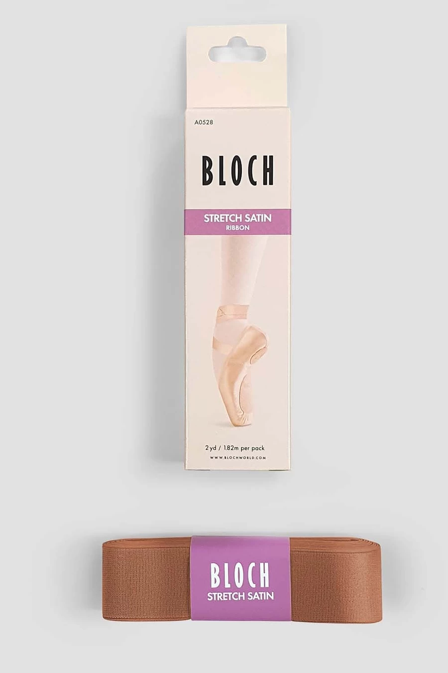 Bloch Stretch Satin Ribbon