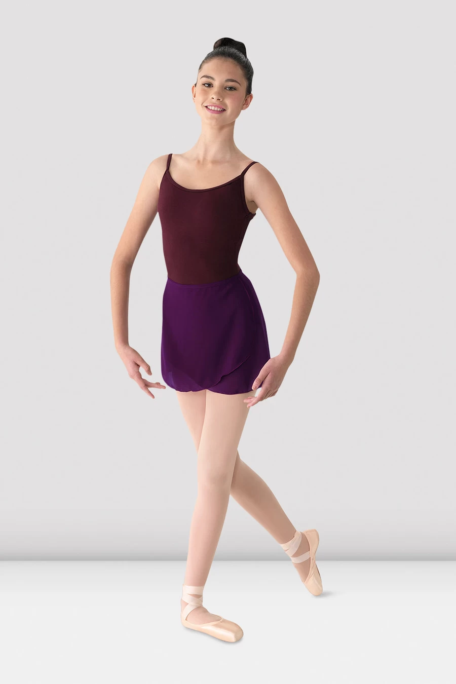 Bloch Ladies Mirella Georgette įvyniojamas Sijonas