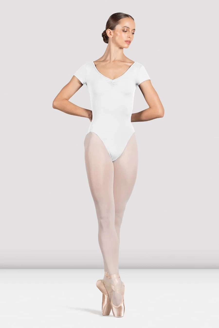 Bloch Dam Leotard Med Penny Cap ärm