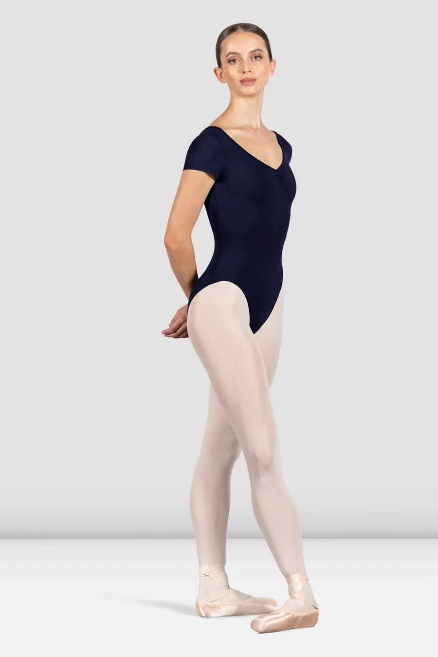 Bloch Dam Leotard Med Penny Cap ärm