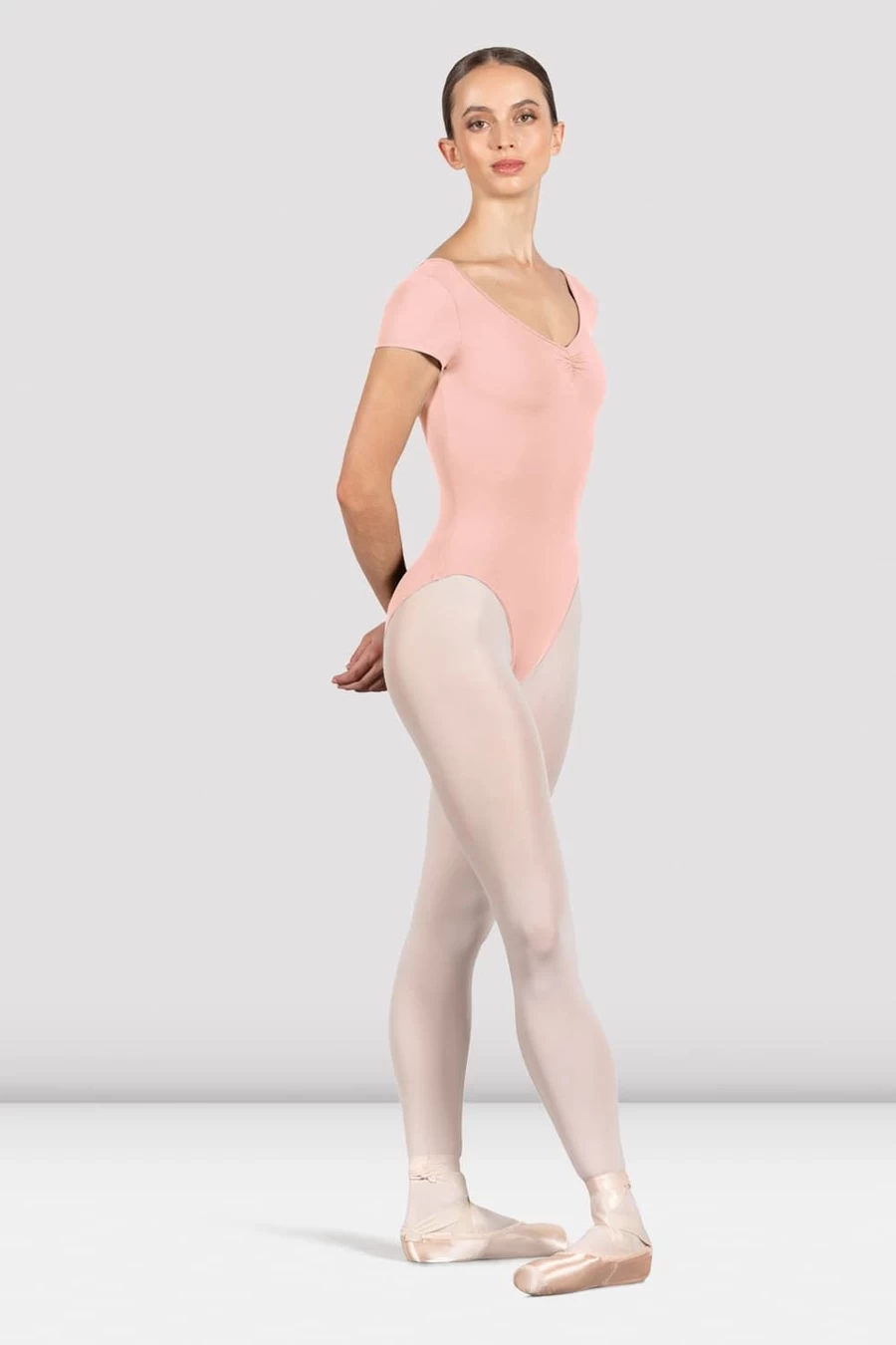 Bloch Dam Leotard Med Penny Cap ärm