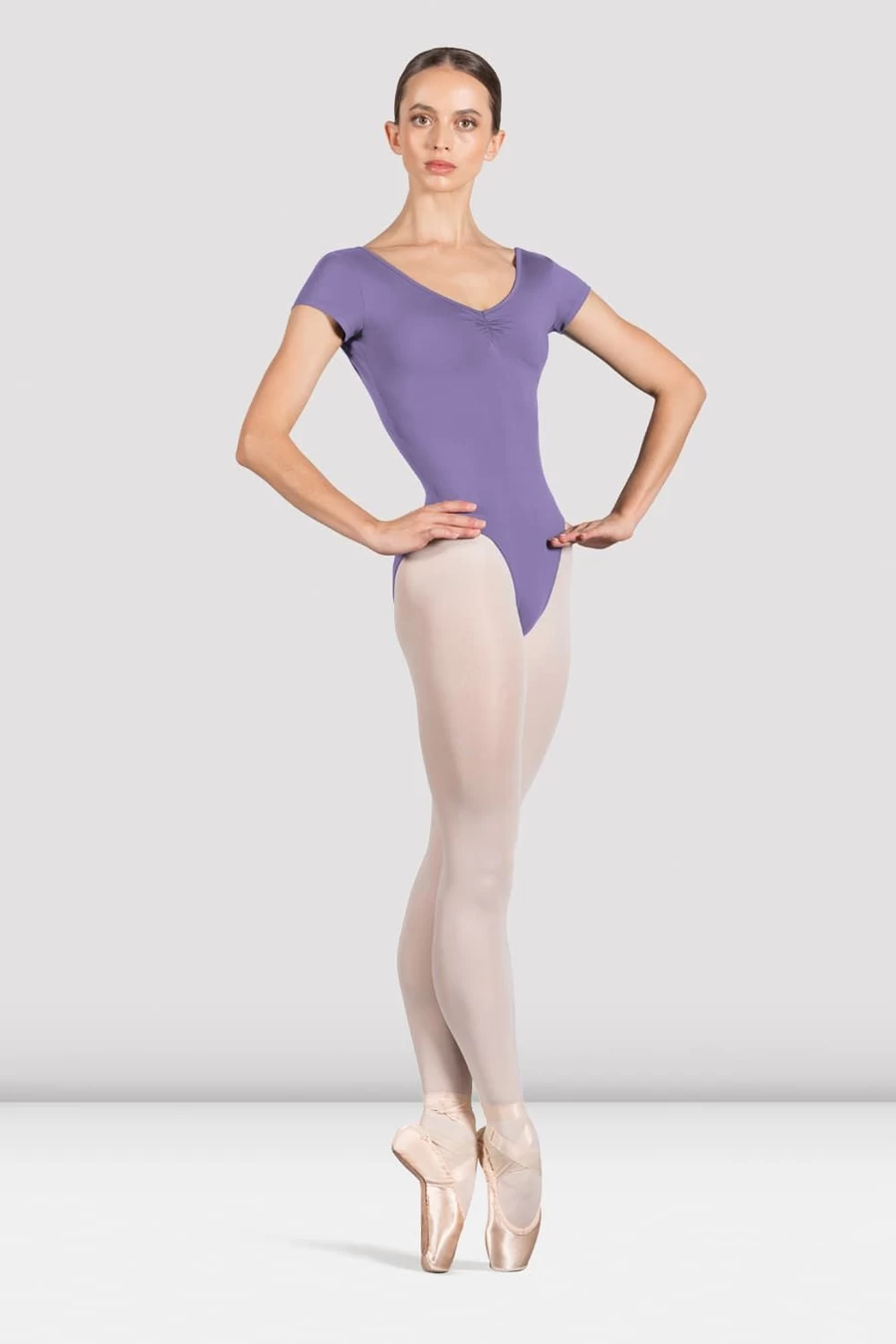 Bloch Dam Leotard Med Penny Cap ärm