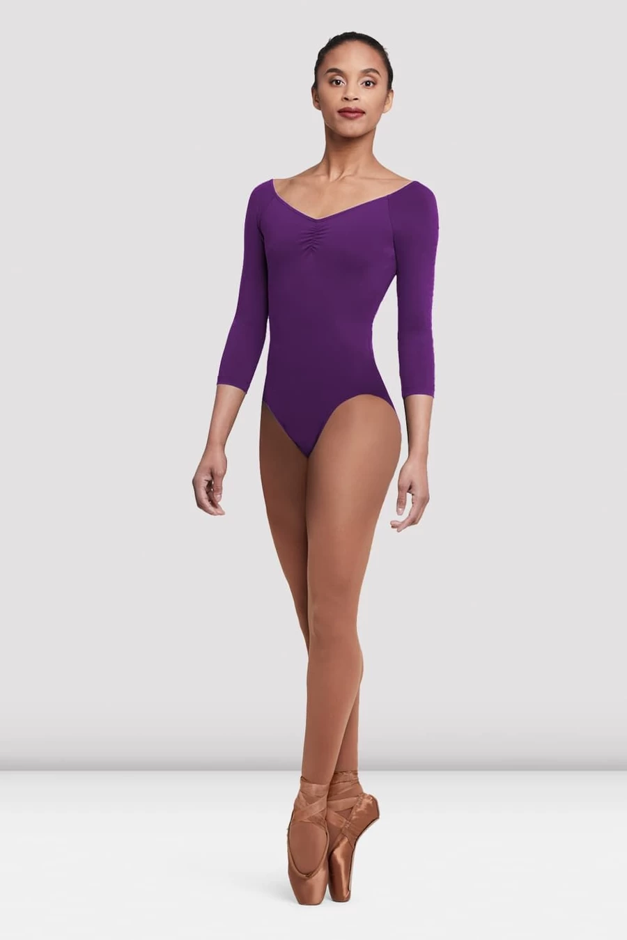 Bloch Ladies Dana 3/4 Sleeve Leotard