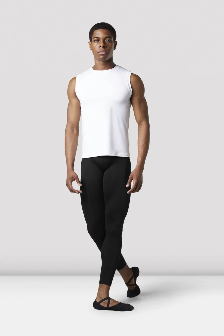 Bloch Mens/Boys Fitted Muscle Top