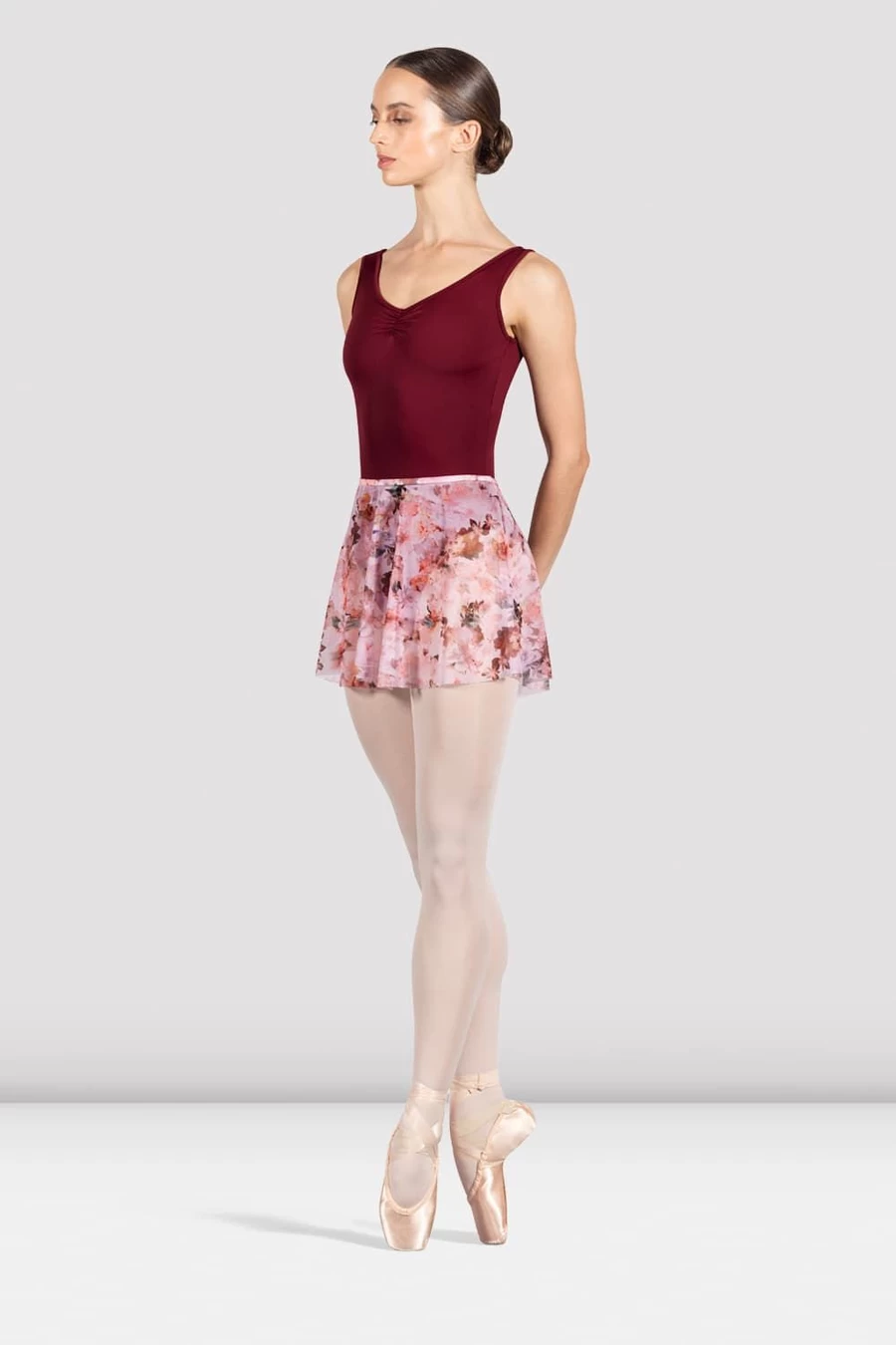 Bloch Ladies Floral Printed Skirt