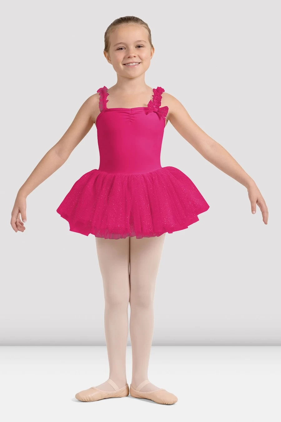 Vestido Tutú Con Forma De Corazón Para Niña Mirella Miami De Bloch