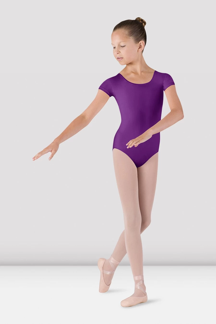 Bloch Girls Dujour трико с ръкави с шапка