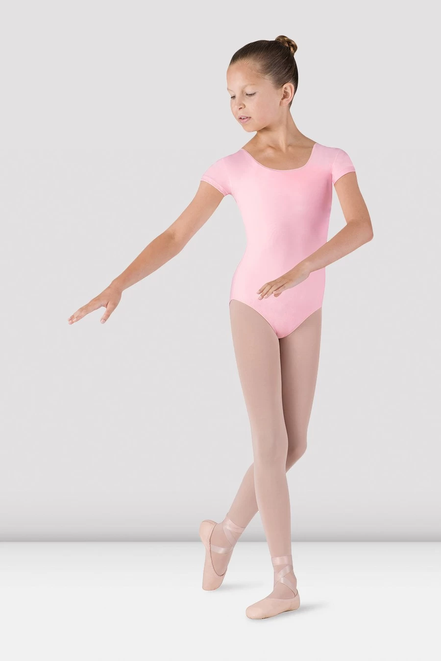 Bloch Girls Dujour трико с ръкави с шапка