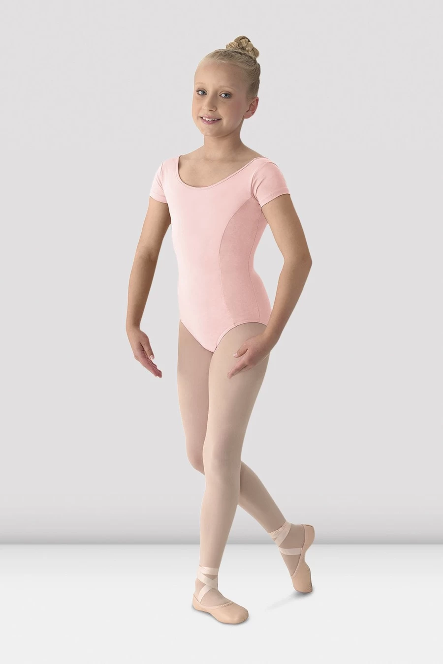 Bloch Girls Mirella Classic Short Sleeve Leotard