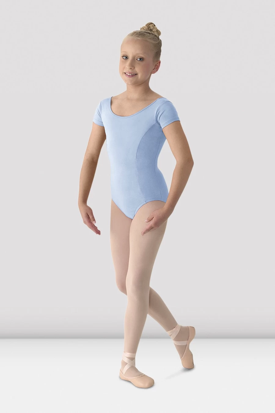 Bloch Girls Mirella Classic Short Sleeve Leotard