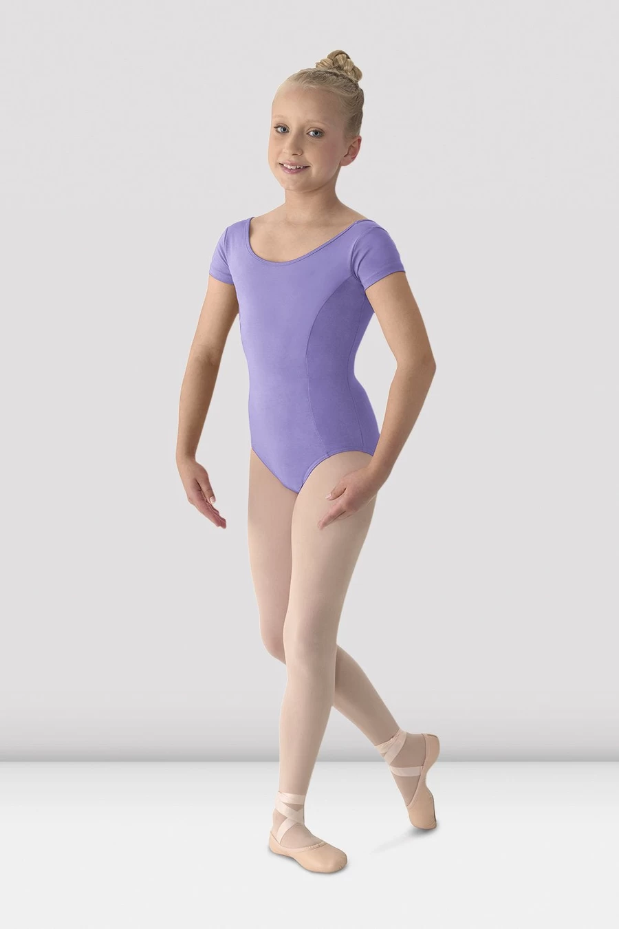 Bloch Girls Mirella Classic Short Sleeve Leotard