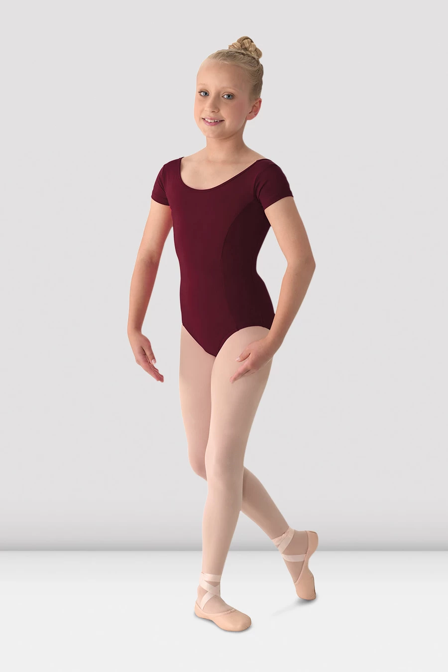 Bloch Girls Mirella クラシック半袖レオタード