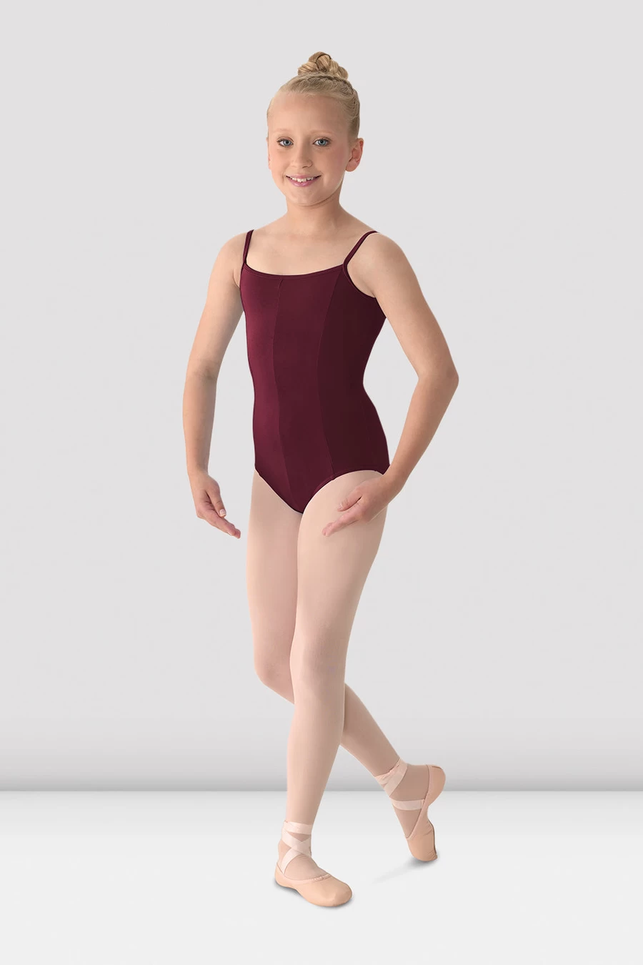 Bloch Girls Mirella Princess Seam V Edessä Camisole Trikoo