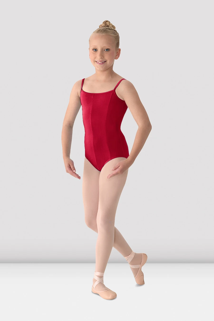 Bloch Girls Mirella Princess Seam V Edessä Camisole Trikoo