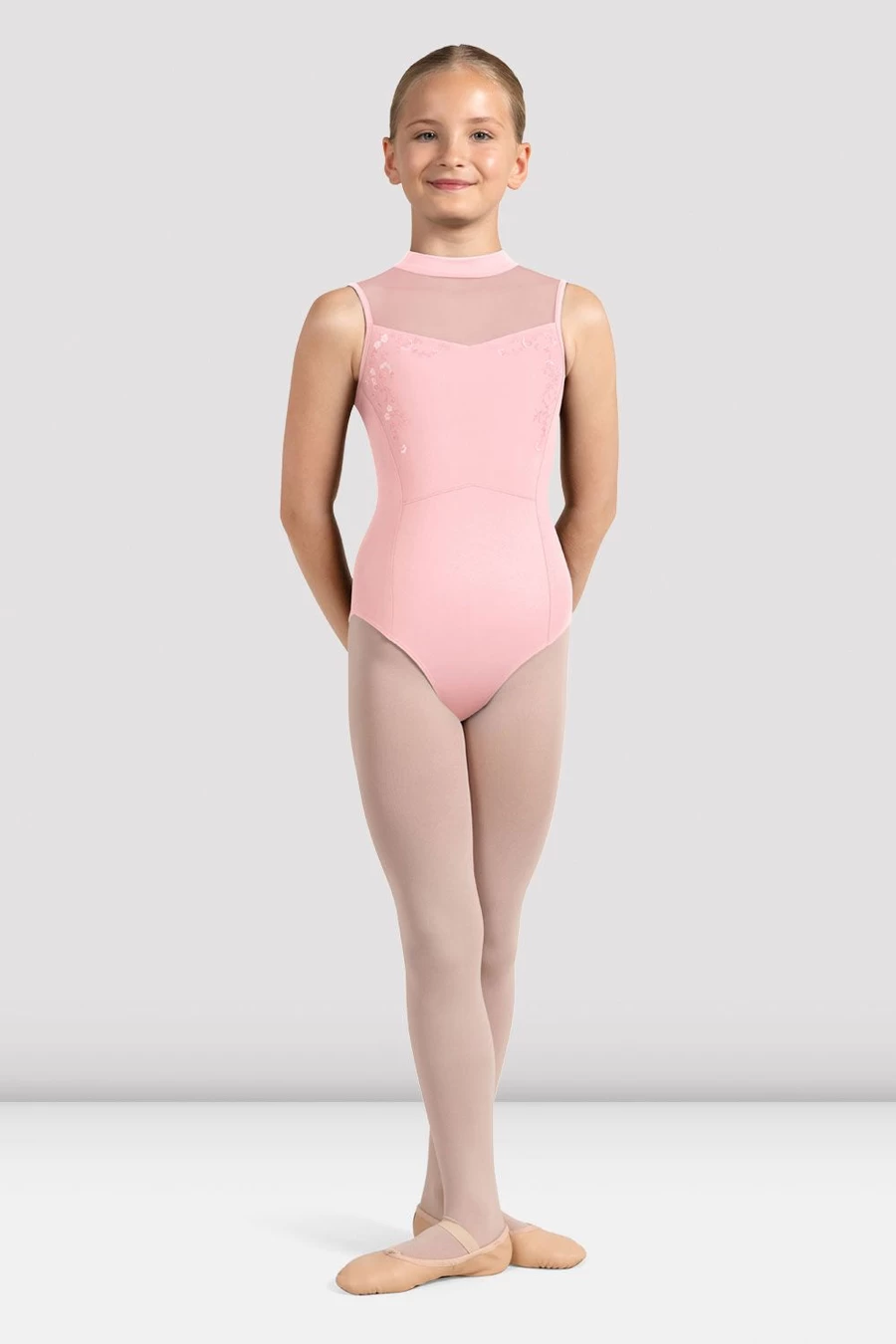 Bloch Girls ダリア ハイネック レオタード