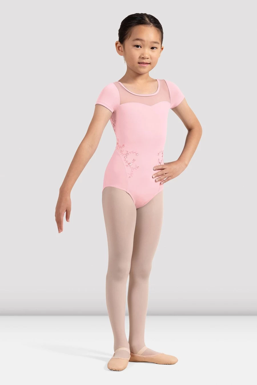 Bloch Girls Leilani キャップスリーブレオタード