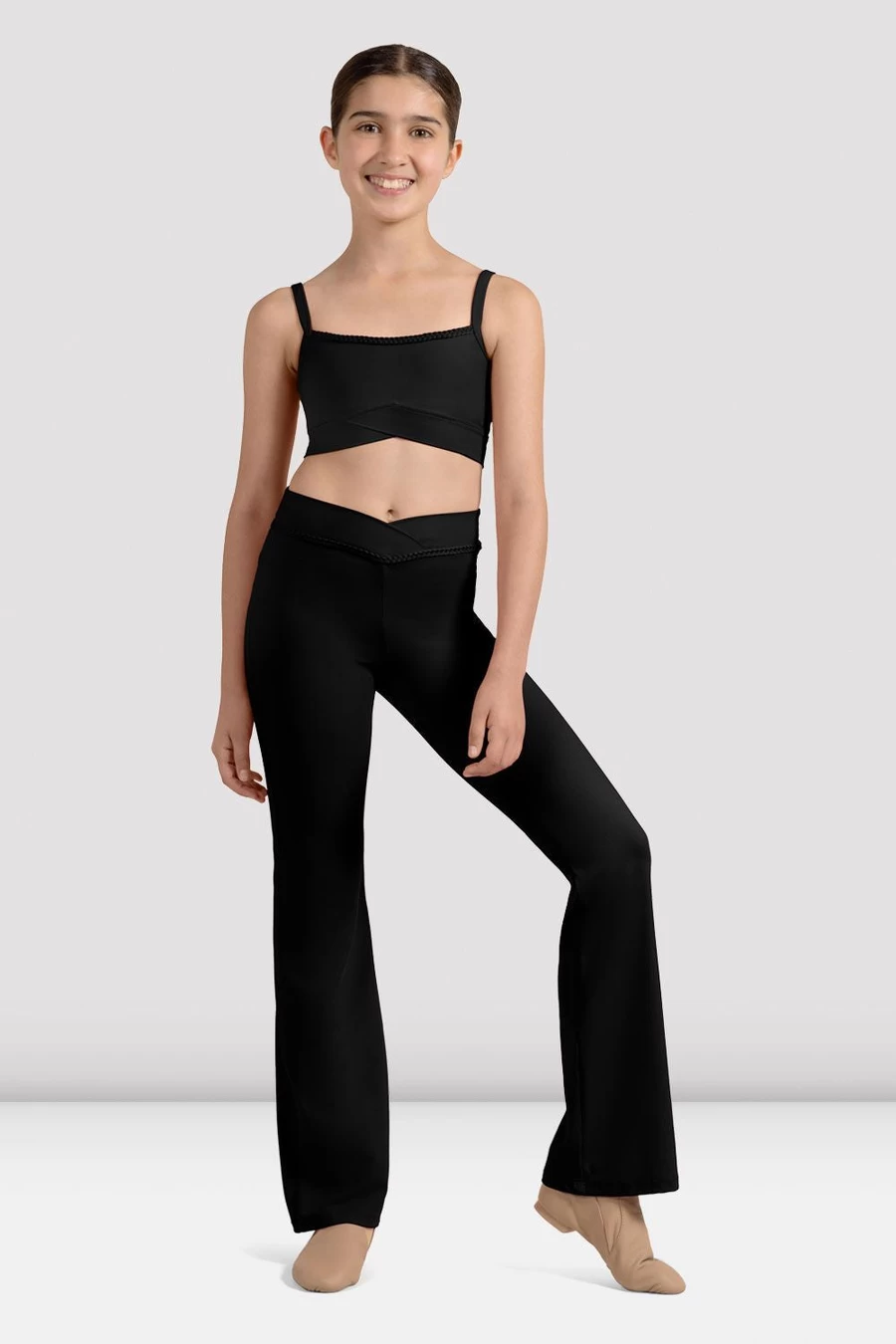 Bloch Girls Mirella Miami V Front Jazz Pant