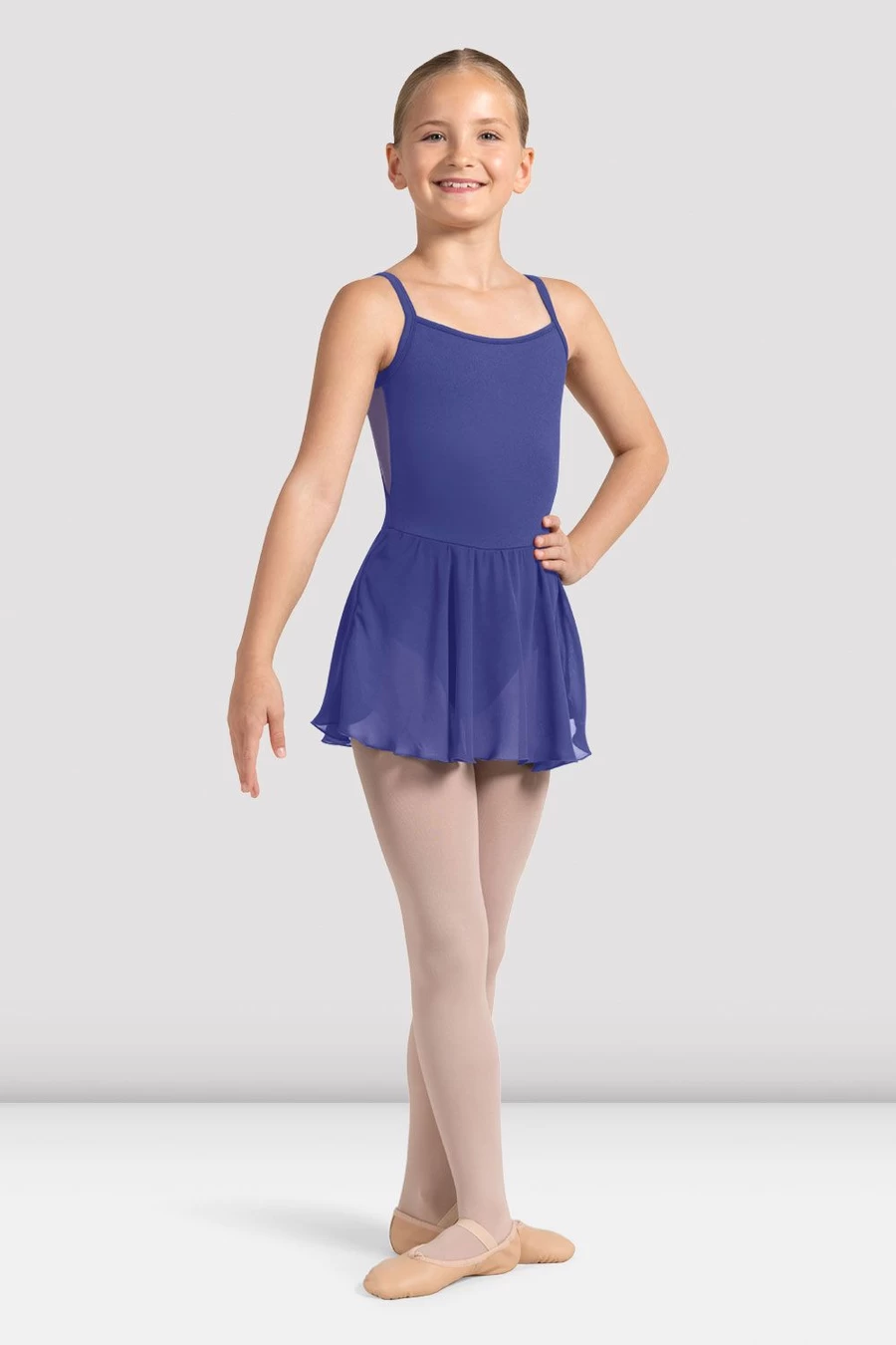 Bloch Girls Poppy Camisole Skirted Leotard