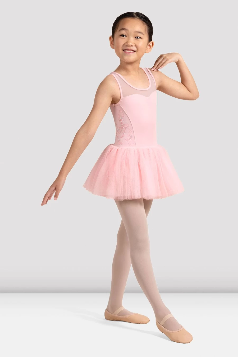 Robe Tutu Débardeur Bouton D'or Pour Filles Bloch