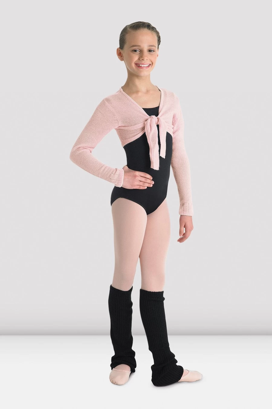 Bloch Girls Hazel Tie Front Shrug