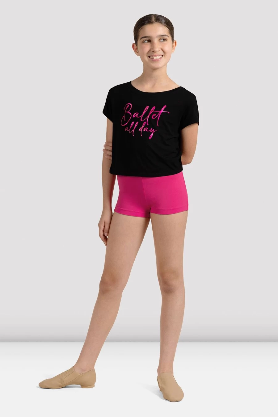 Bloch Girls Mirella Ballet Print Top