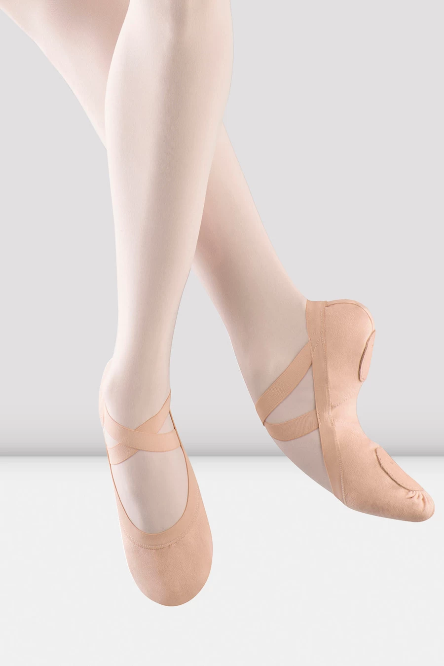 Chaussures De Ballet En Toile Pro-élastiques Pour Enfants Bloch