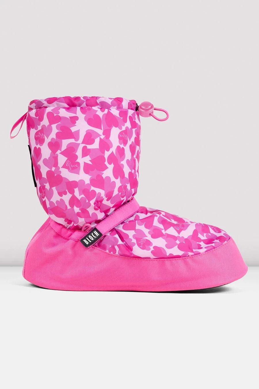 Bloch Childrens Confetti Hearts Print Warm Up Booties